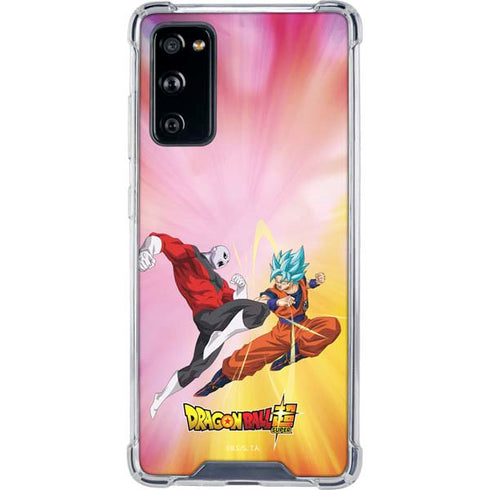 Dragon Ball Super Goku vs Jiren Fate of the Universe Galaxy S20 FE Clear Case